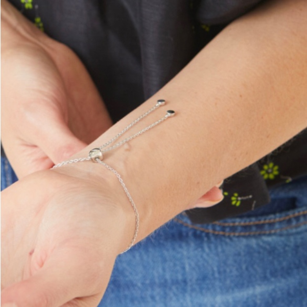 Coach Silver Knot Adjustable Chain Bracelet - Picture 3 of 5